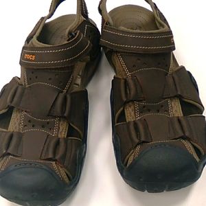 Crocs leather Swiftwater sandal size 13